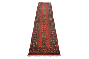 Bukhara Persian Runner, 78 x 363 cm