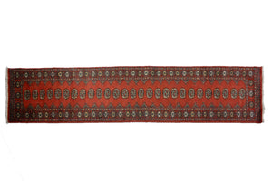 Bukhara Persian Runner, 78 x 363 cm