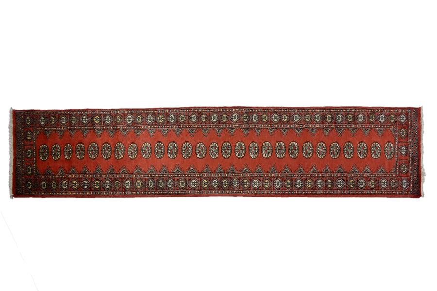 Bukhara Persian Runner, 78 x 363 cm