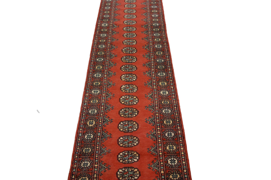 Bukhara Persian Runner, 78 x 363 cm