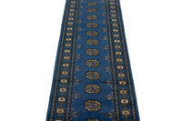 Bukhara Persian Runner, 80 x 244 cm