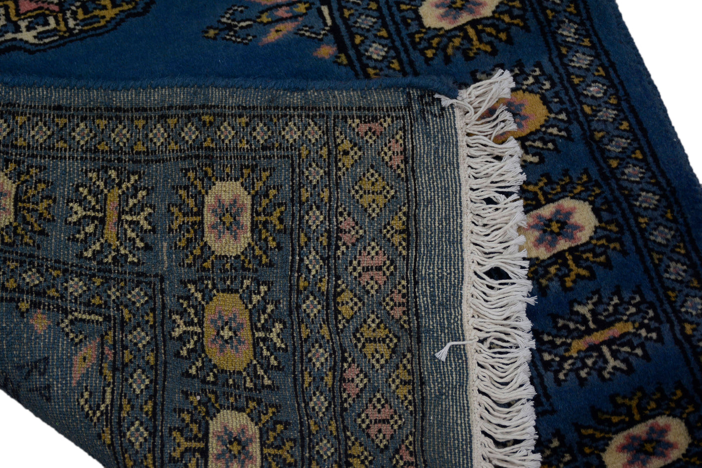 Bukhara Persian Runner – Azure Bands