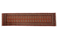 Bukhara Persian Runner, 80 x 303 cm