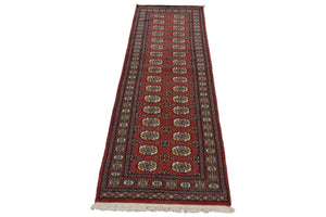 Bukhara Persian Runner, 80 x 368 cm