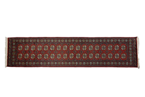 Bukhara Persian Runner, 80 x 368 cm