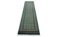 Bukhara Persian Runner, 80 x 360 cm
