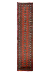 Bukhara Persian Runner, 80 x 357 cm