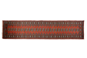 Bukhara Persian Runner, 80 x 357 cm