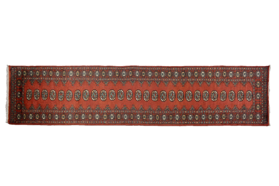 Bukhara Persian Runner, 80 x 357 cm
