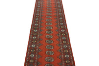 Bukhara Persian Runner, 80 x 357 cm