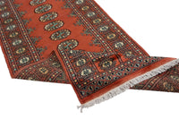 Bukhara Persian Runner, 80 x 357 cm