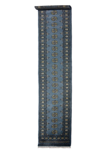 Bukhara Persian Runner, 80 x 372 cm
