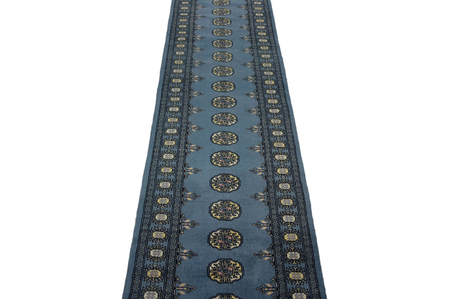 Bukhara Persian Runner, 80 x 372 cm