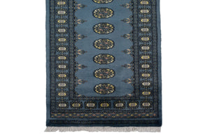 Bukhara Persian Runner, 80 x 372 cm