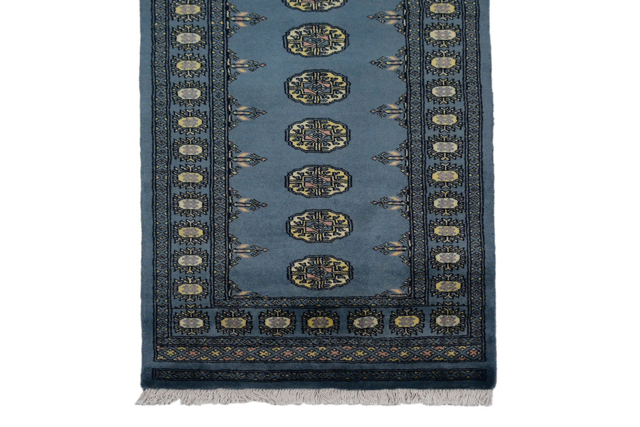 Bukhara Persian Runner, 80 x 372 cm