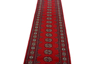 Bukhara Persian Runner, 76 x 495 cm