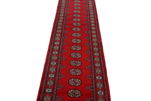 Bukhara Persian Runner, 76 x 495 cm