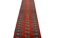 Bukhara Persian Runner, 78 x 437 cm