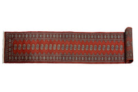 Bukhara Persian Runner, 78 x 437 cm