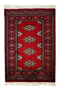 Bukhara Persian Rug, 64 x 92 cm