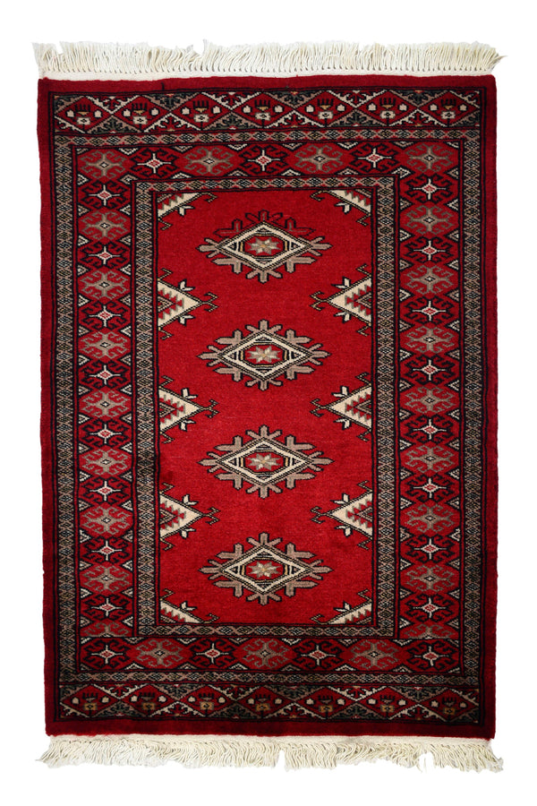 Bukhara Persian Rug, 64 x 92 cm