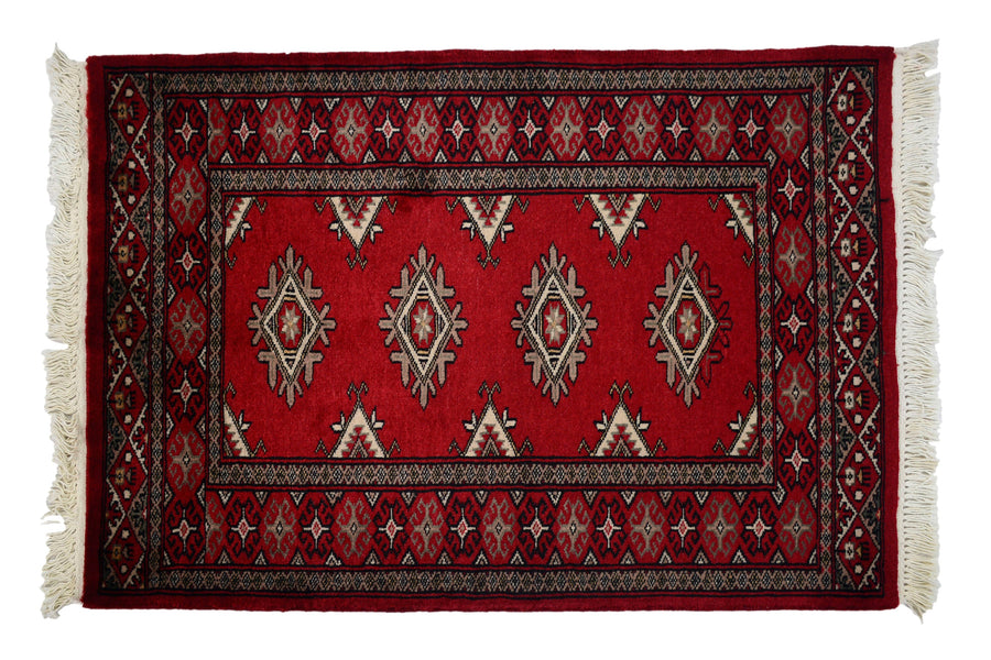 Bukhara Persian Rug, 64 x 92 cm