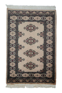 Bukhara Persian Rug, 63 x 93 cm