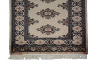 Bukhara Persian Rug, 63 x 93 cm