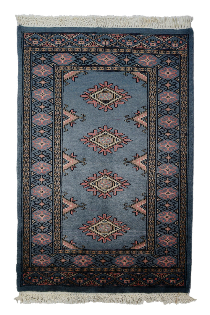 Bukhara Persian Rug, 63 x 102 cm (New Arrival)