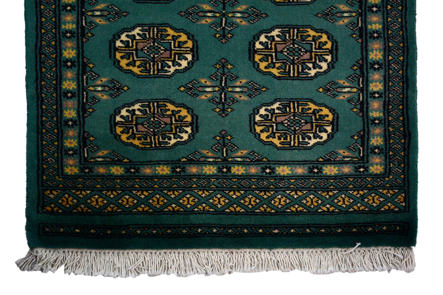 Bukhara Persian Rug, 65 x 100 cm