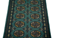 Bukhara Persian Rug, 65 x 100 cm