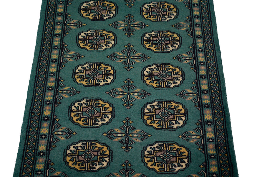 Bukhara Persian Rug, 65 x 100 cm