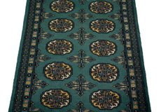 Bukhara Persian Rug, 65 x 100 cm (New Arrival)