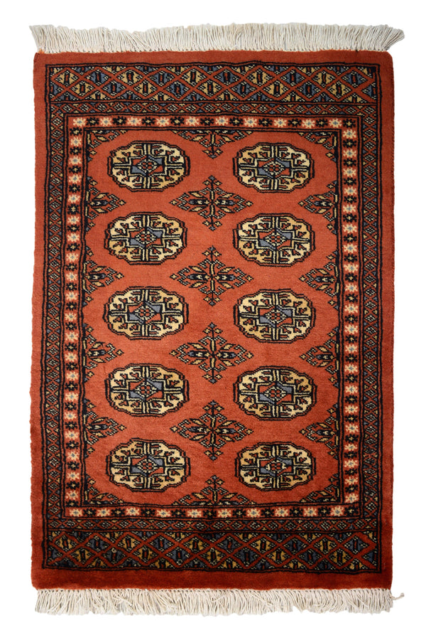 Bukhara Persian Rug, 65 x 93 cm