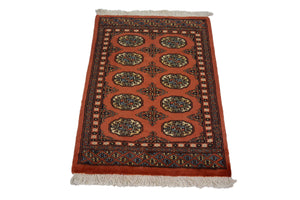 Bukhara Persian Rug, 65 x 93 cm