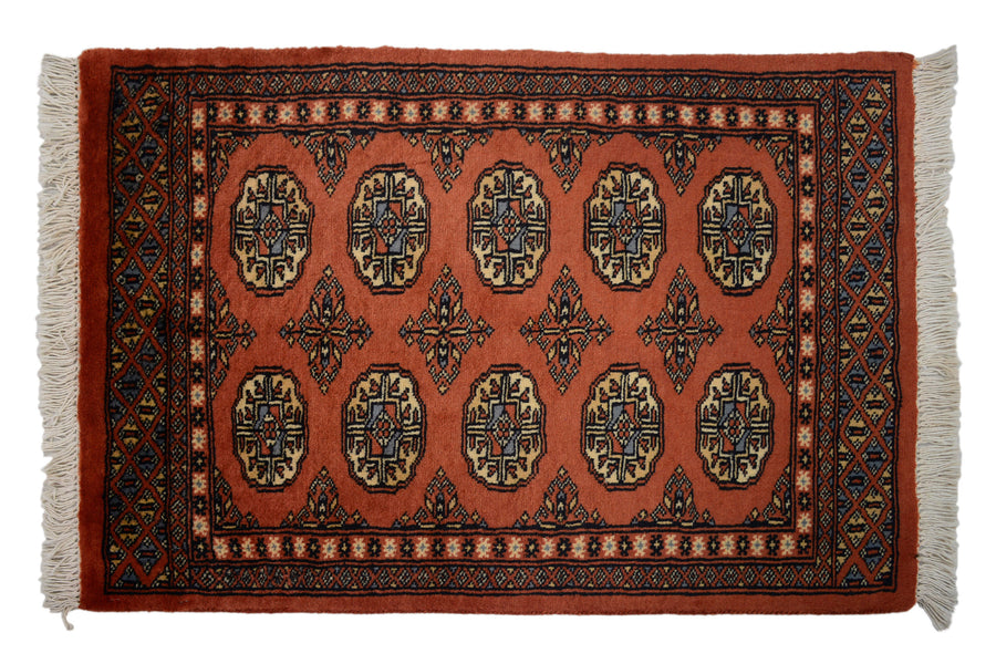 Bukhara Persian Rug, 65 x 93 cm