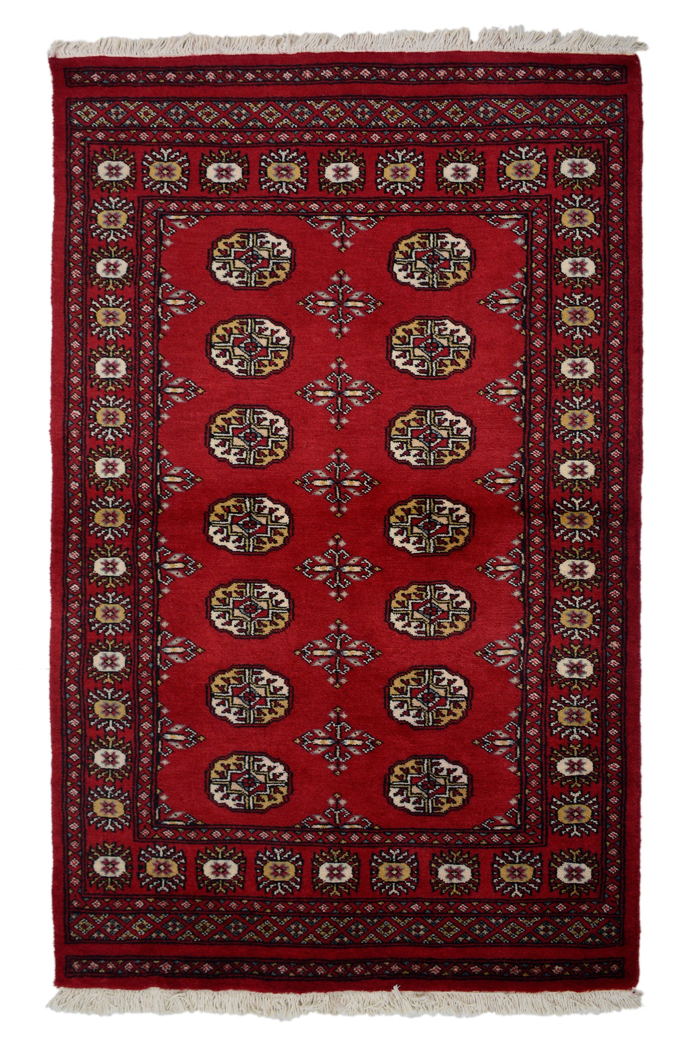 Bukhara Persian Rug – Sangria Emblem