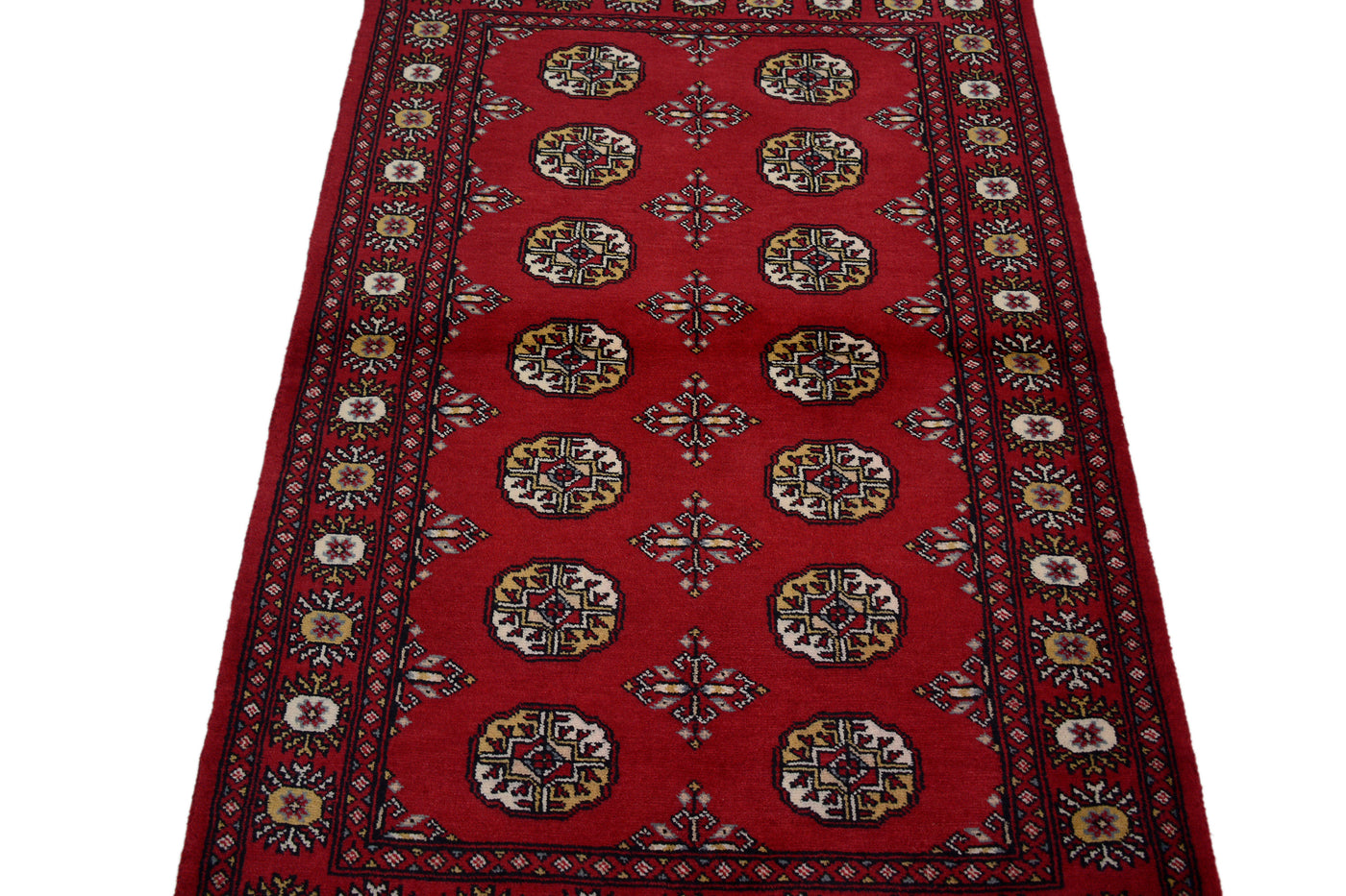 Bukhara Persian Rug – Sangria Emblem