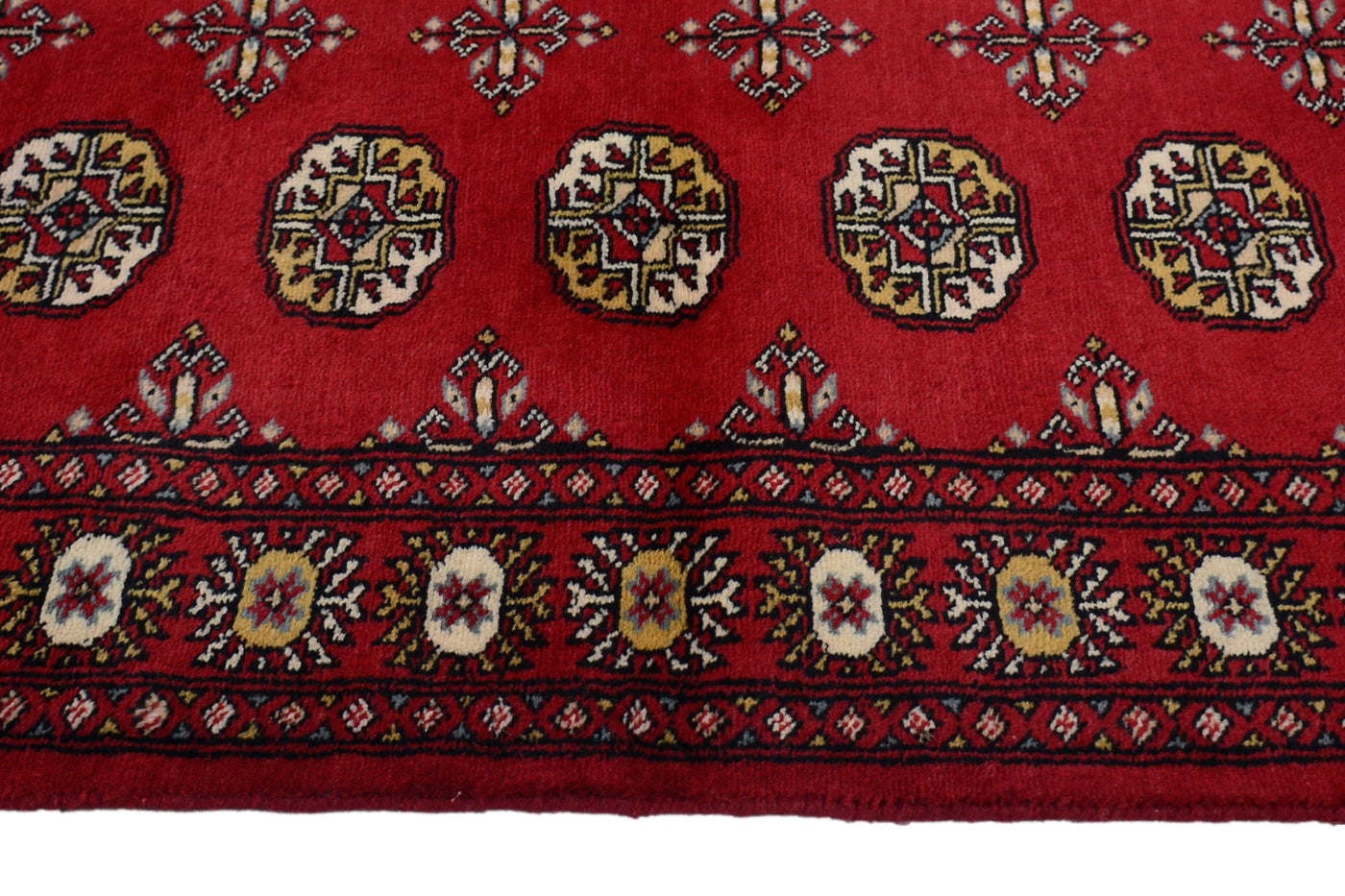 Bukhara Persian Rug – Sangria Emblem