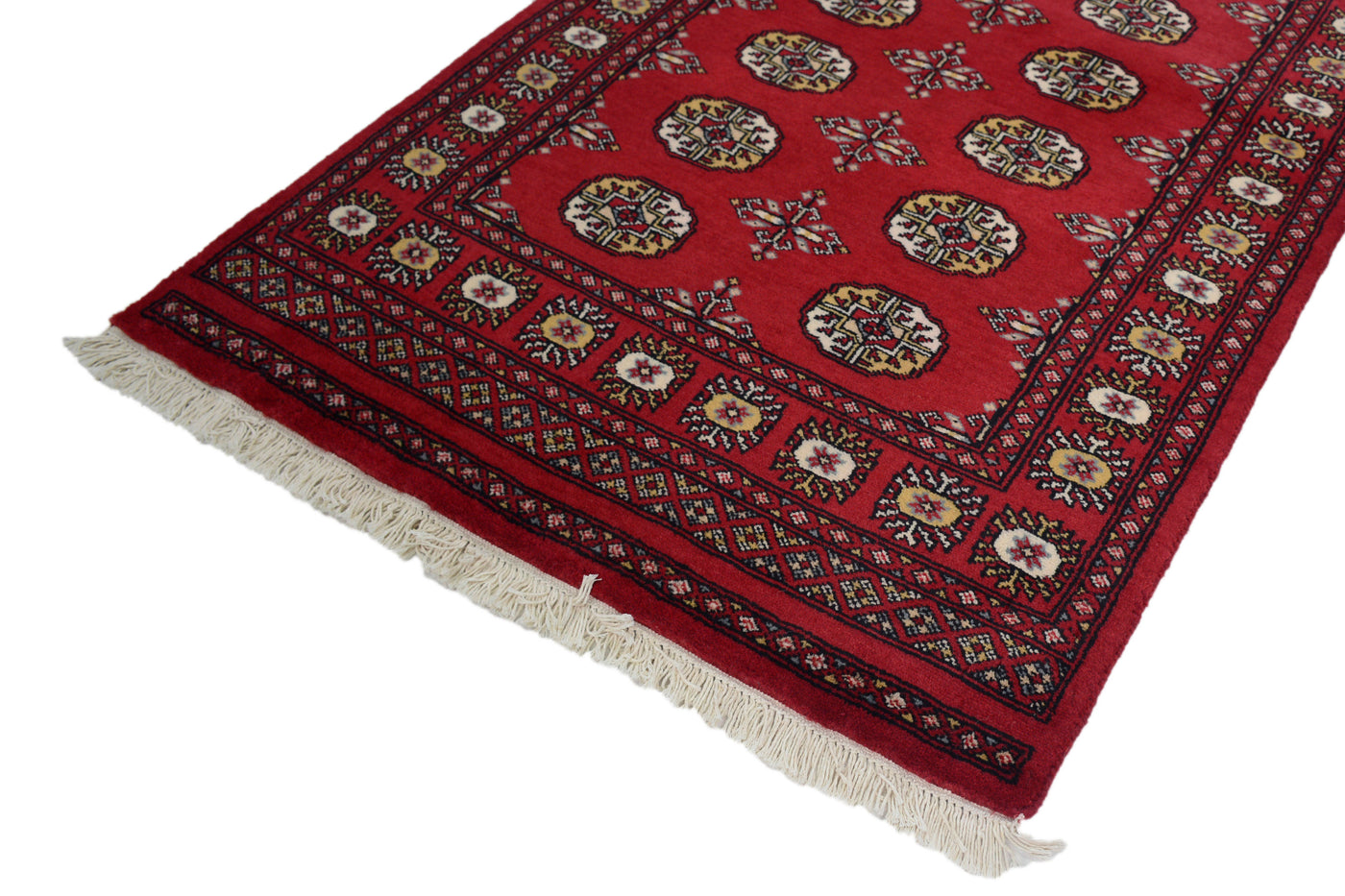 Bukhara Persian Rug – Sangria Emblem