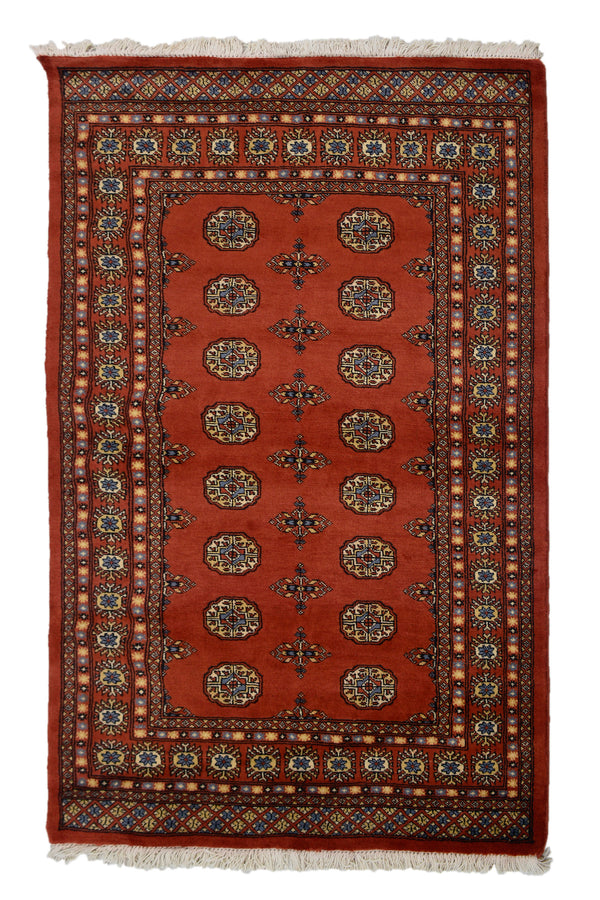 Bukhara Persian Rug, 125 x 183 cm