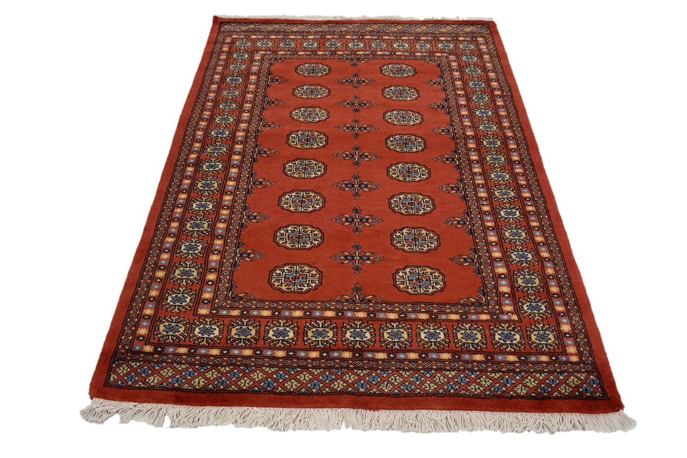 Bukhara Persian Rug – Coral Diamond