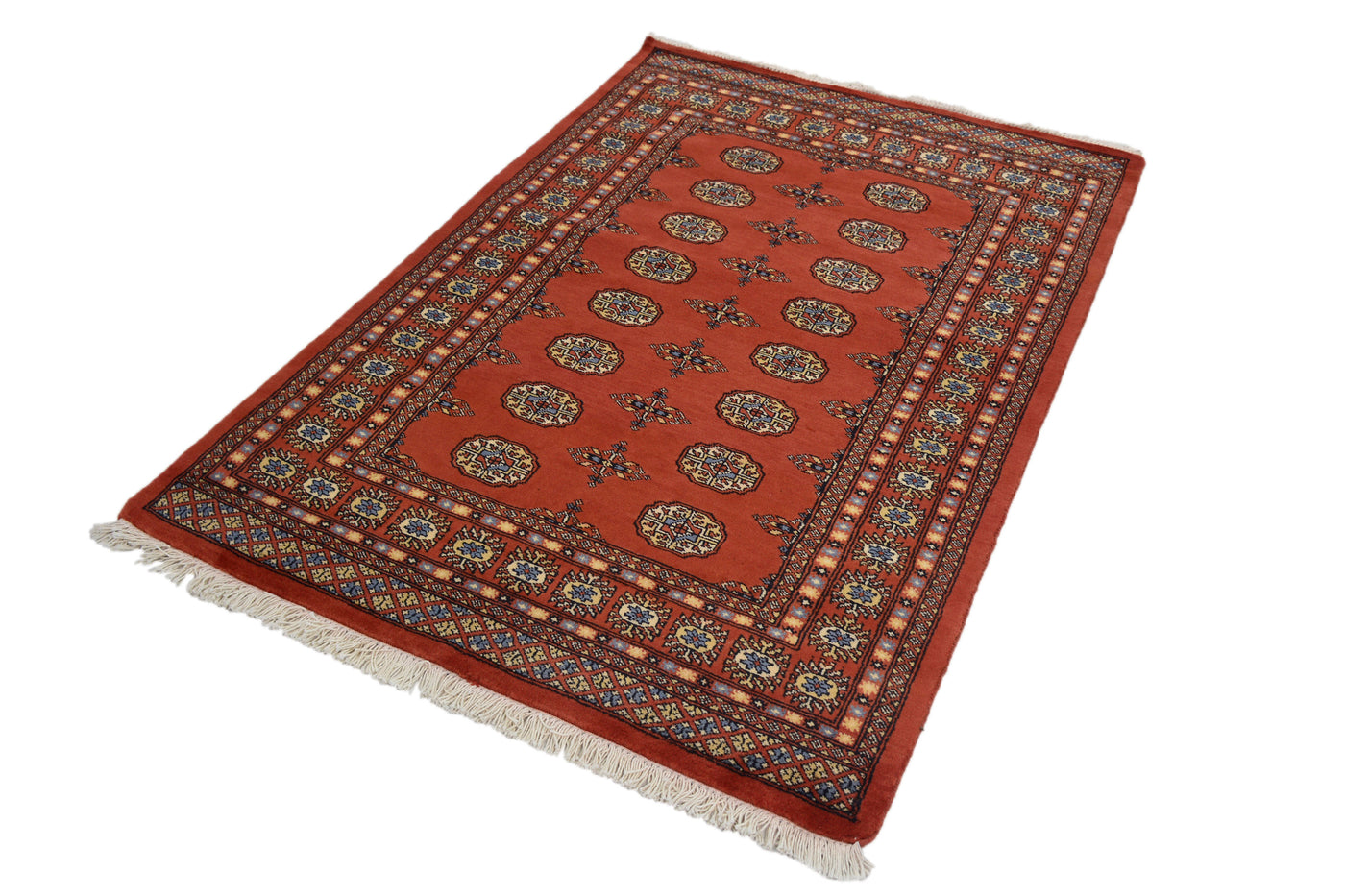 Bukhara Persian Rug – Coral Diamond