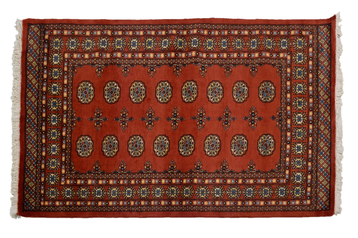 Bukhara Persian Rug – Coral Diamond