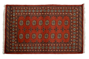 Bukhara Persian Rug, 125 x 183 cm