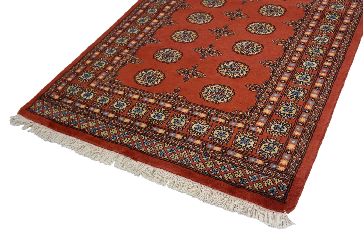 Bukhara Persian Rug – Coral Diamond