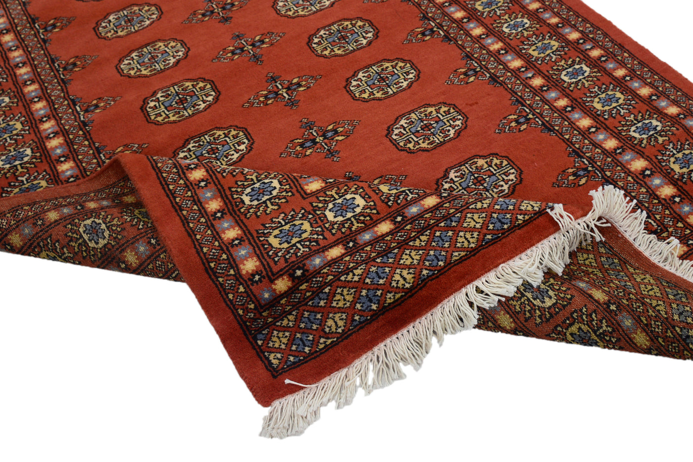 Bukhara Persian Rug – Coral Diamond