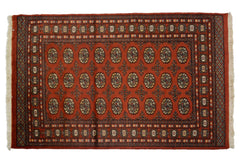 Bukhara Persian Rug, 124 x 177 cm (New Arrival)
