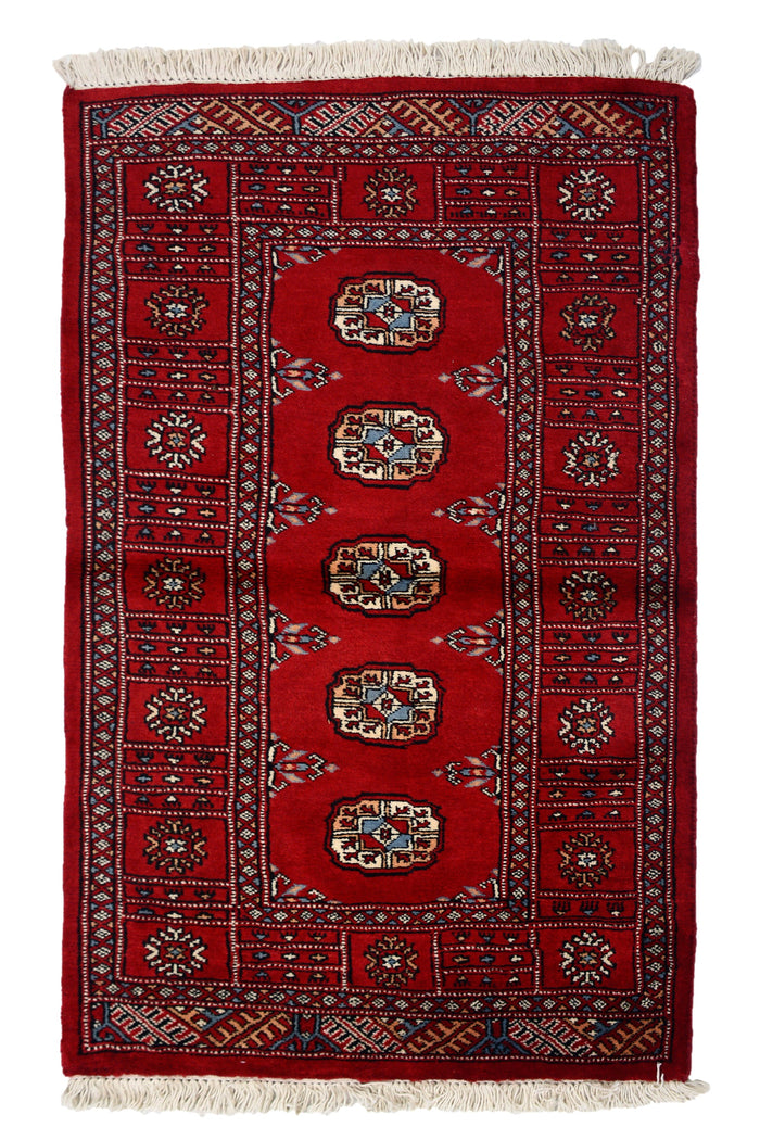 Bukhara Oriental Rug – Carmine Panel