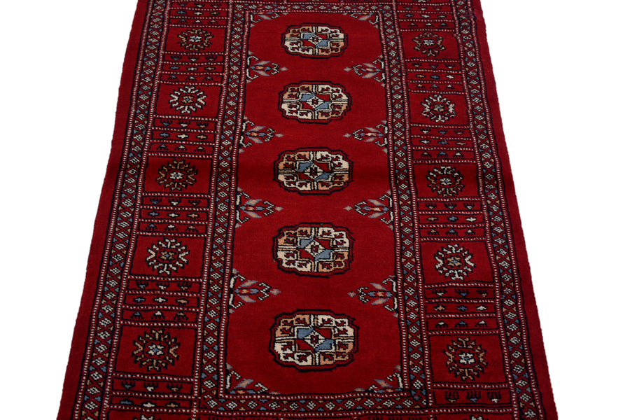 Bukhara Persian Rug, 80 x 133 cm
